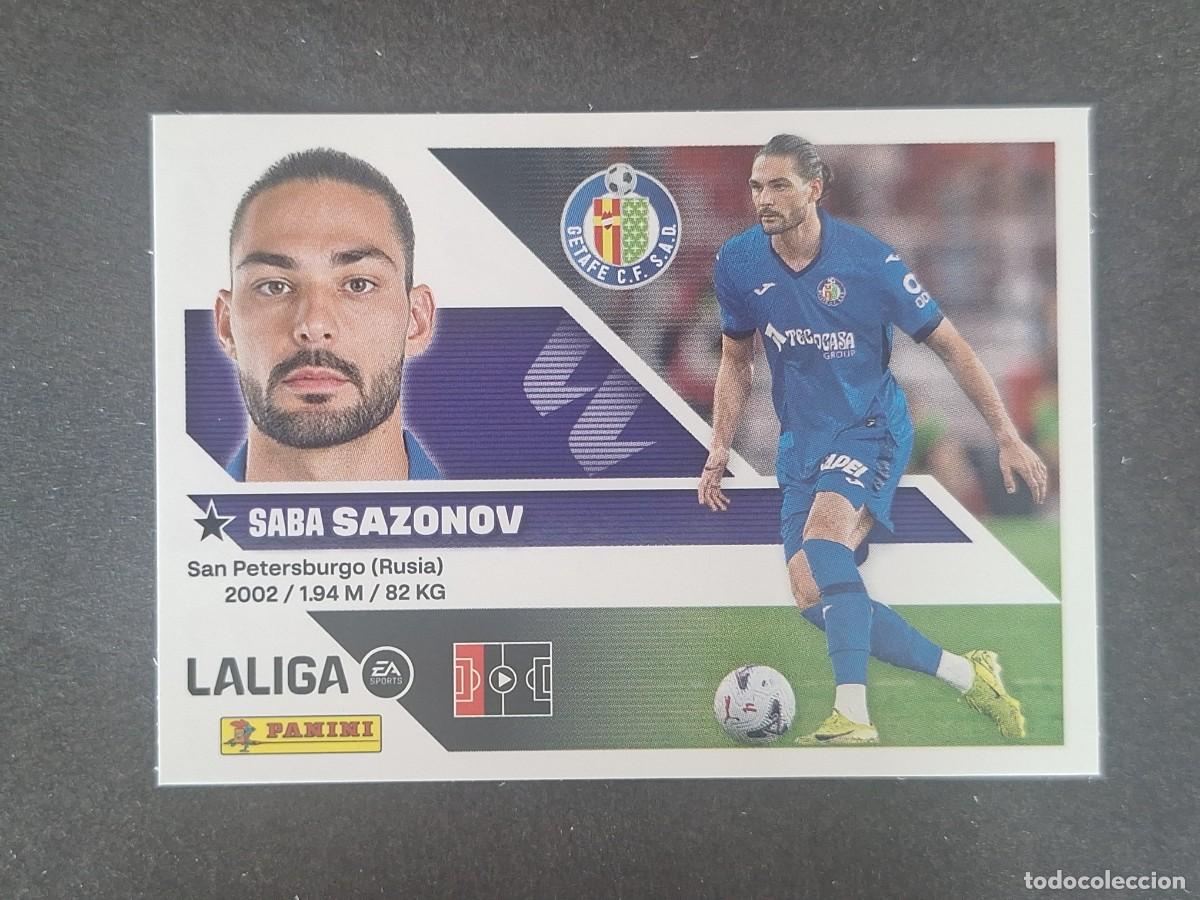 Cromos de f&uacute;tbol: L2 SAZONOV GETAFE C. F. FICHAJE 31 LIGA ESTE 2026 2027 26 27 NUNCA PEGADO SIN PEGAR