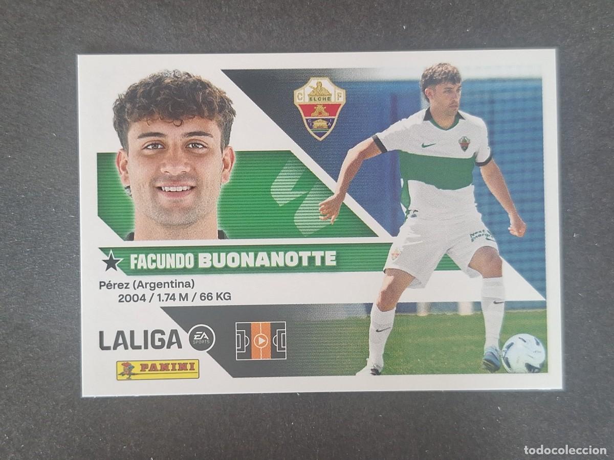 Cromos de f&uacute;tbol: L2 BOUNANOTTE ELCHE C. F. FICHAJE 32 LIGA ESTE 2026 2027 26 27 NUNCA PEGADO SIN PEGAR