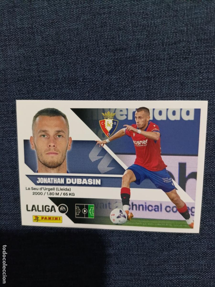 Cromos de f&uacute;tbol: LIGA ESTE 2026 2027 CA OSASUNA DUBASIN BIS N&ordm;16