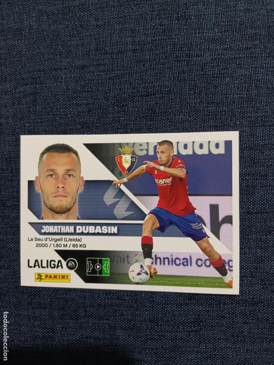 Cromos de f&uacute;tbol: LIGA ESTE 2026 2027 CA OSASUNA DUBASIN BIS N&ordm;16