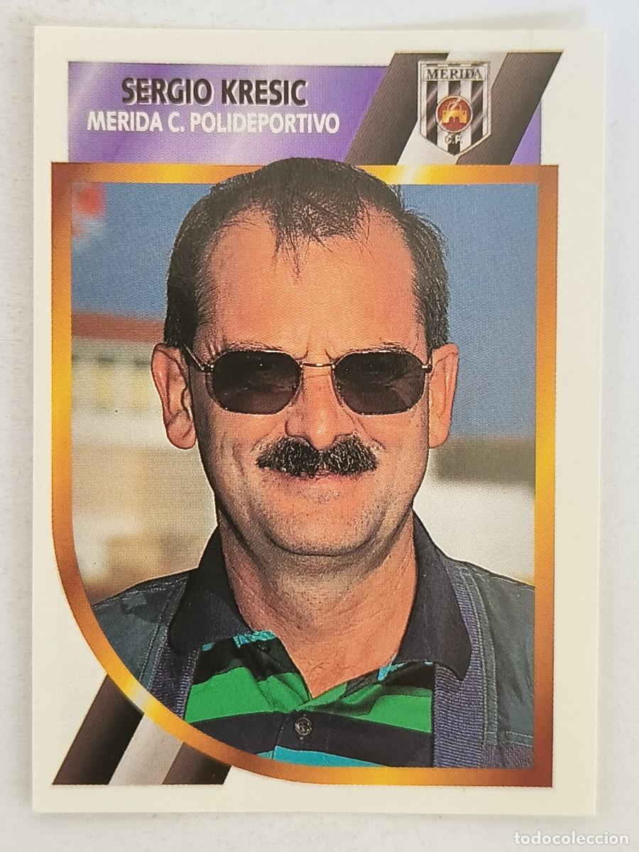 Cromos de f&uacute;tbol: #SERGIO KRESIC (MERIDA C.P.) FUTBOL 2 DIVISION 94/95 ESTE