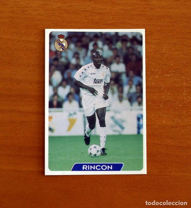 Cromos de f&uacute;tbol: Real Madrid -N&ordm; 14 Rinc&oacute;n -UH- &Uacute;ltima Hora -Las Fichas la Liga 95-96-1995-1996 -Mundicromo Sport