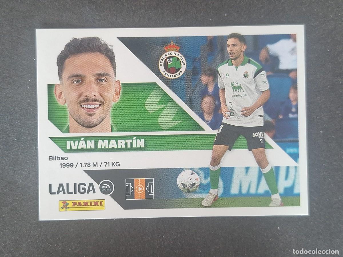 Cromos de f&uacute;tbol: L2 IVAN MARTIN RACING DE SANTANDER FICHAJE 34 LIGA ESTE 2026 2027 26 27 NUNCA PEGADO SIN PEGAR