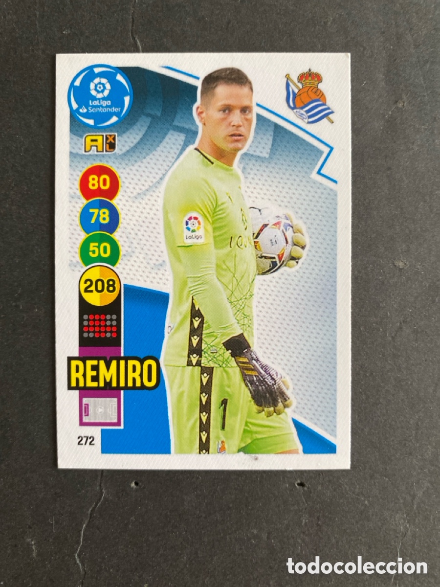 Cromos de f&uacute;tbol: Cromo Adrenalyn liga 20/21 R Sociedad N* 272