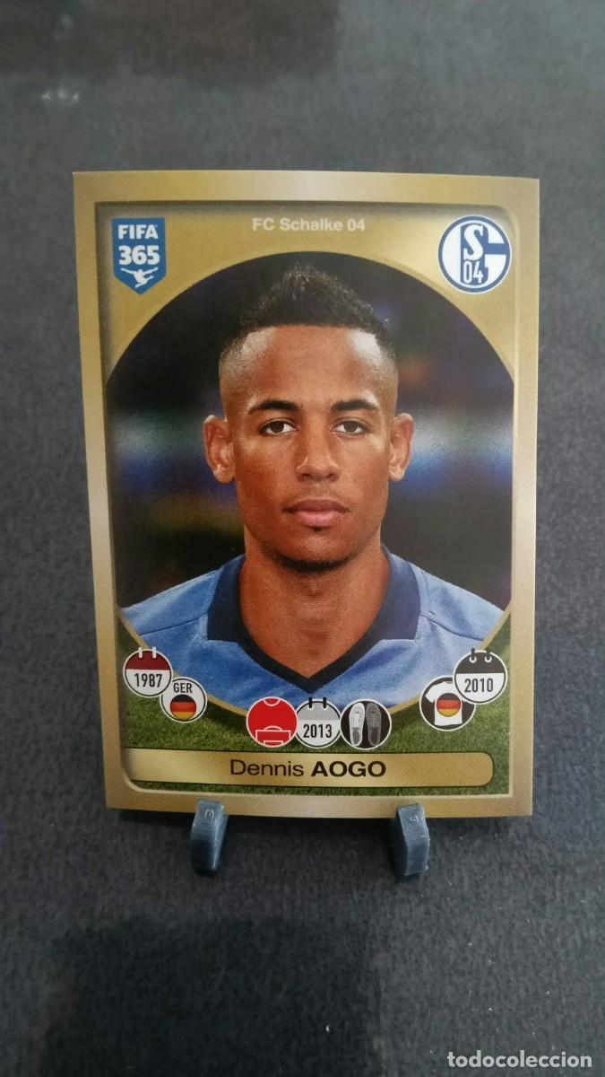 Cromos de f&uacute;tbol: Aogo 327 Schalke 04 2016 2017 Fifa 365 Sin Pegar