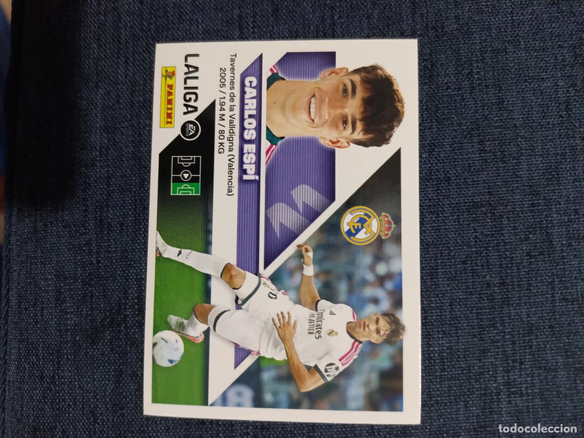 Cromos de f&uacute;tbol: LIGA ESTE 2026 2027 REAL MADRID CARLOS ESPI BIS N&ordm;17