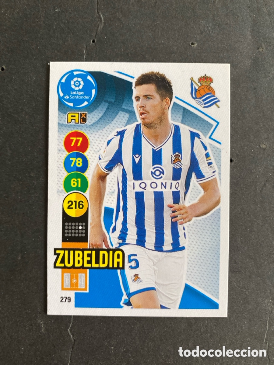 Cromos de f&uacute;tbol: Cromo Adrenalyn liga 20/21 R Sociedad N* 279