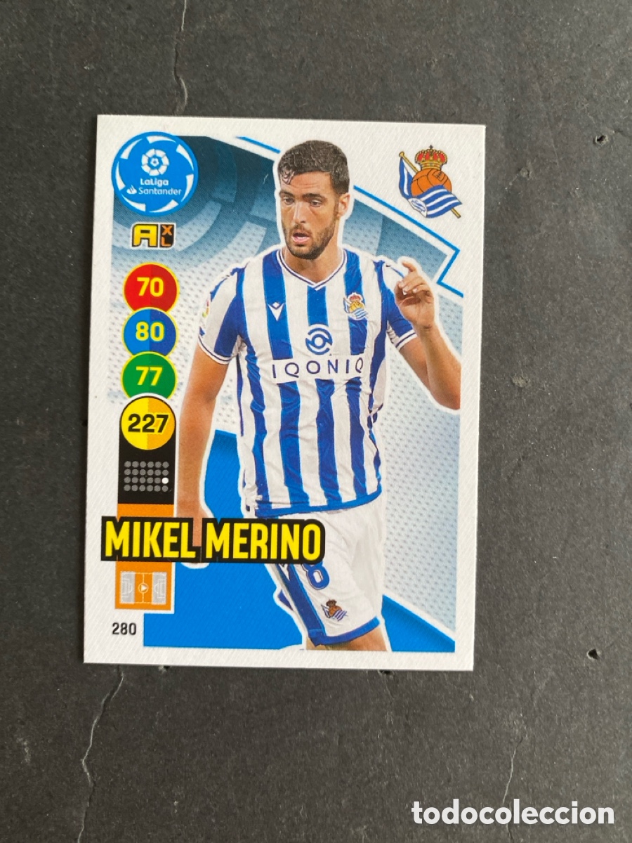 Cromos de f&uacute;tbol: Cromo Adrenalyn liga 20/21 T Sociedad N* 280