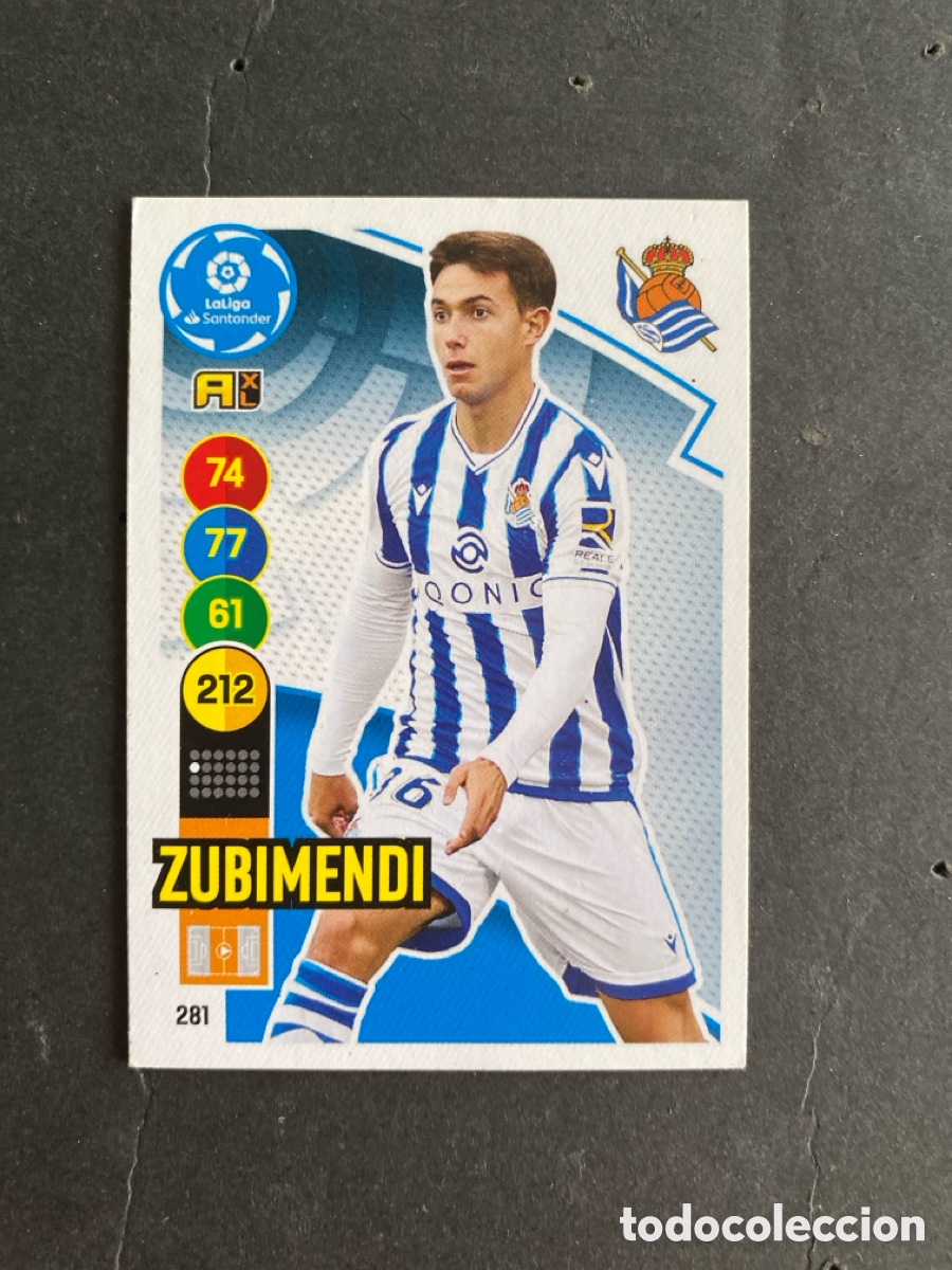 Cromos de f&uacute;tbol: Cromo Adrenalyn liga 20/21 R Sociedad N* 281