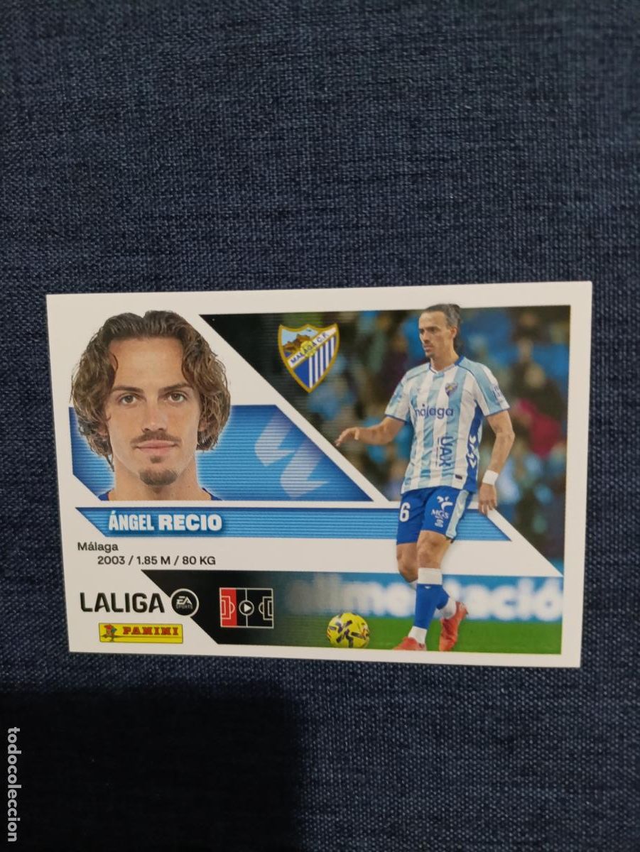 Cromos de f&uacute;tbol: LIGA ESTE 2026 2027 MALAGA CF RECIO BIS N&ordm;6