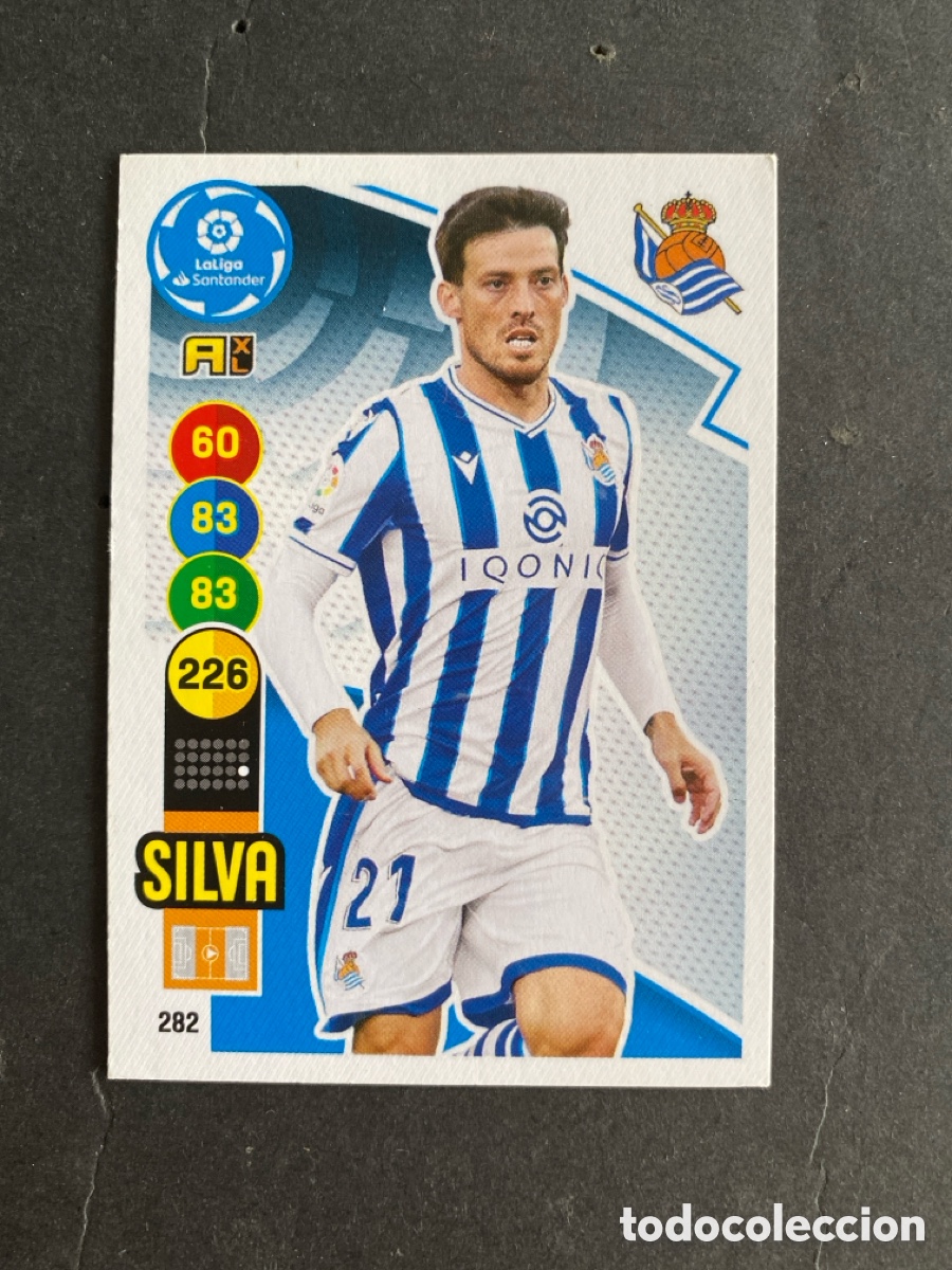 Cromos de f&uacute;tbol: Cromo Adrenalyn liga 20/21 R Sociedad N* 282