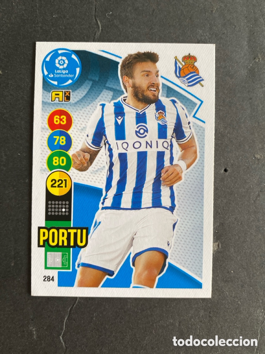 Cromos de f&uacute;tbol: Cromo Adrenalyn liga 20/21 R Sociedad N* 284