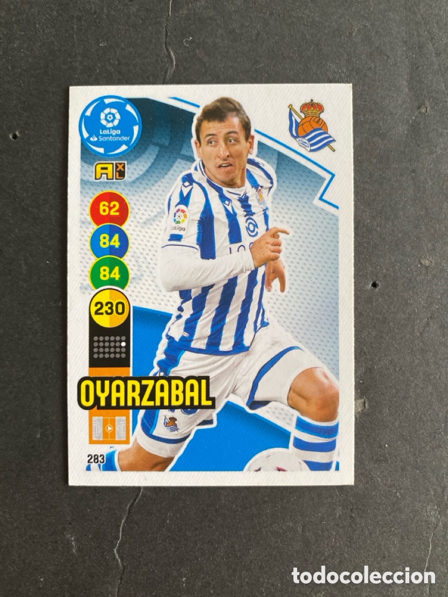 Cromos de f&uacute;tbol: Cromo Adrenalyn liga 20/21 R Sociedad N* 283