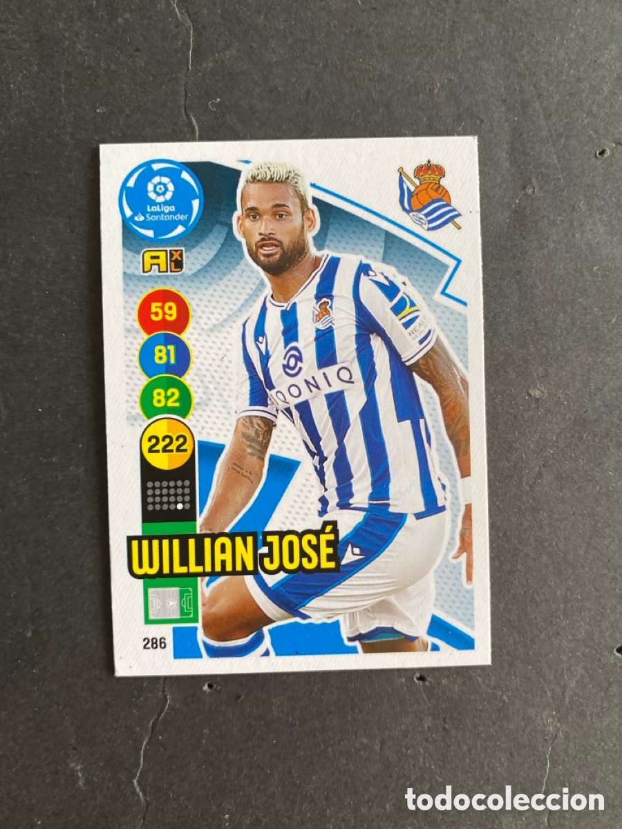 Cromos de f&uacute;tbol: Cromo Adrenalyn liga 20/21 R Sociedad N* 286