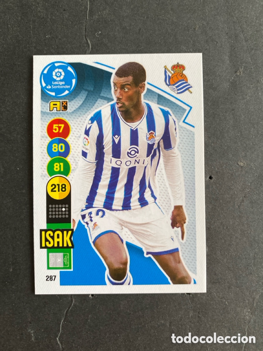 Cartes &agrave; collectionner de Football: Cromo Adrenalyn liga 20/21 R Sociedad N* 287