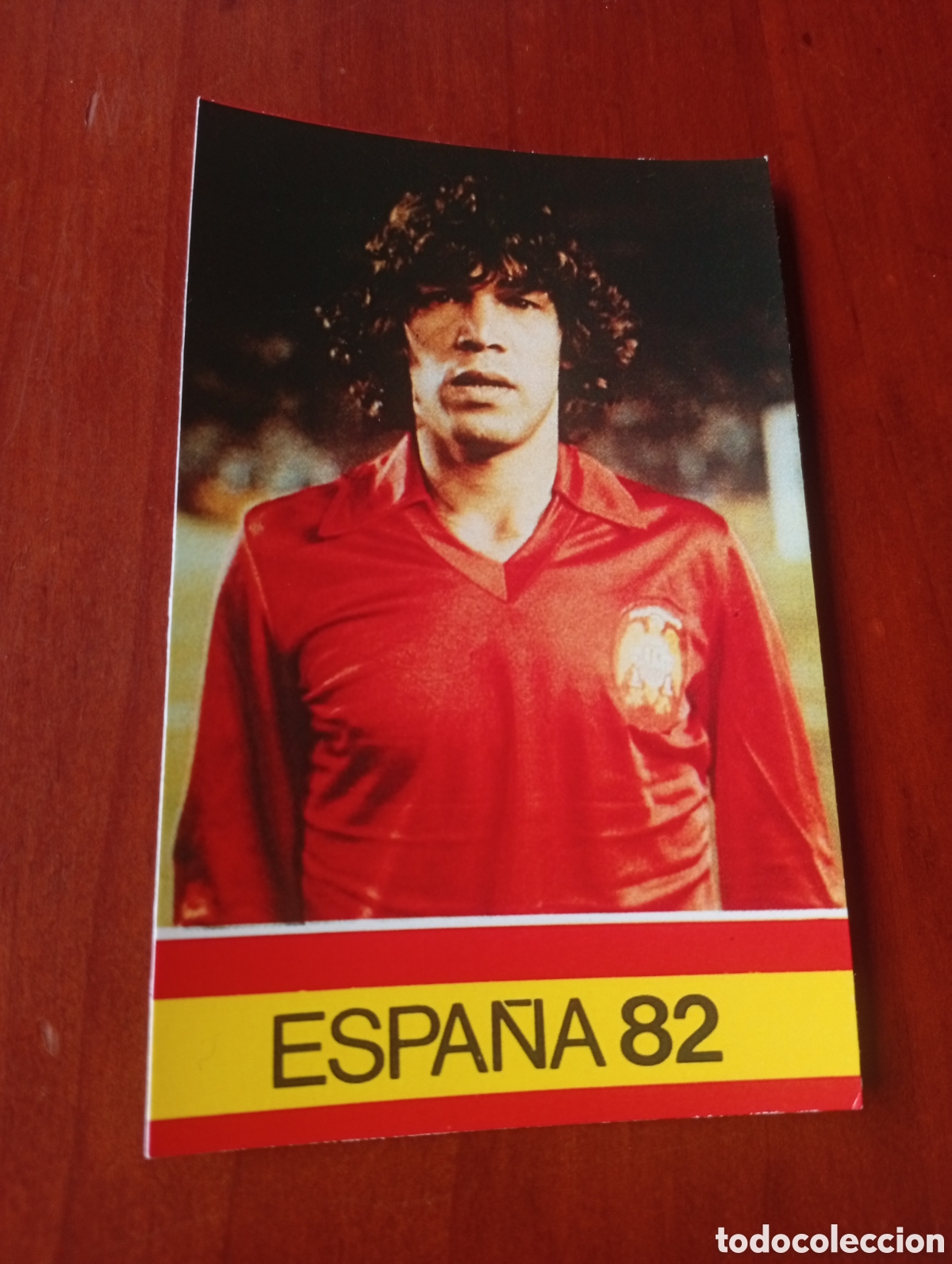Cartes &agrave; collectionner de Football: ALBUM PORTA FICHAS DE LA SELECCION NACIONAL ESPA&Ntilde;OLA ESPA&Ntilde;A 82 FICHA CROMO TARJETA GERARDO MIRANDA