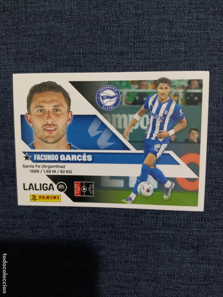 Cartes &agrave; collectionner de Football: LIGA ESTE 2026 2027 D ALAVES GARCEL BIS N&ordm;8