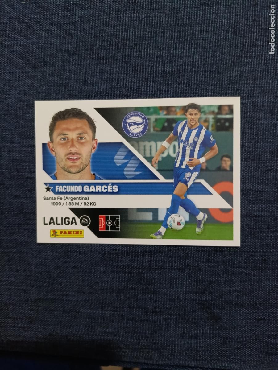 Cartes &agrave; collectionner de Football: LIGA ESTE 2026 2027 D ALAVES GARCEL BIS N&ordm;8