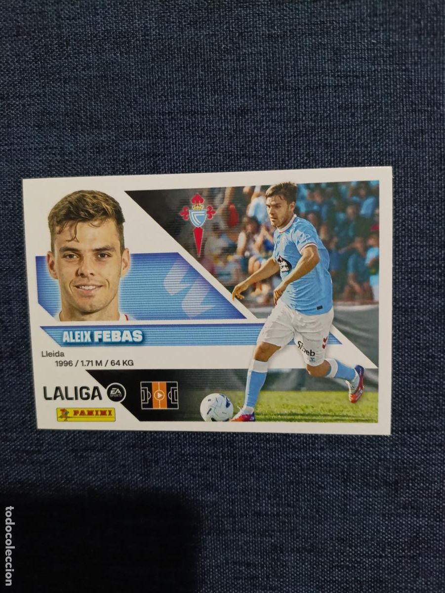 Cartes &agrave; collectionner de Football: LIGA ESTE 2026 2027 RC CELTA FEBAS FICHAJE N&ordm;10