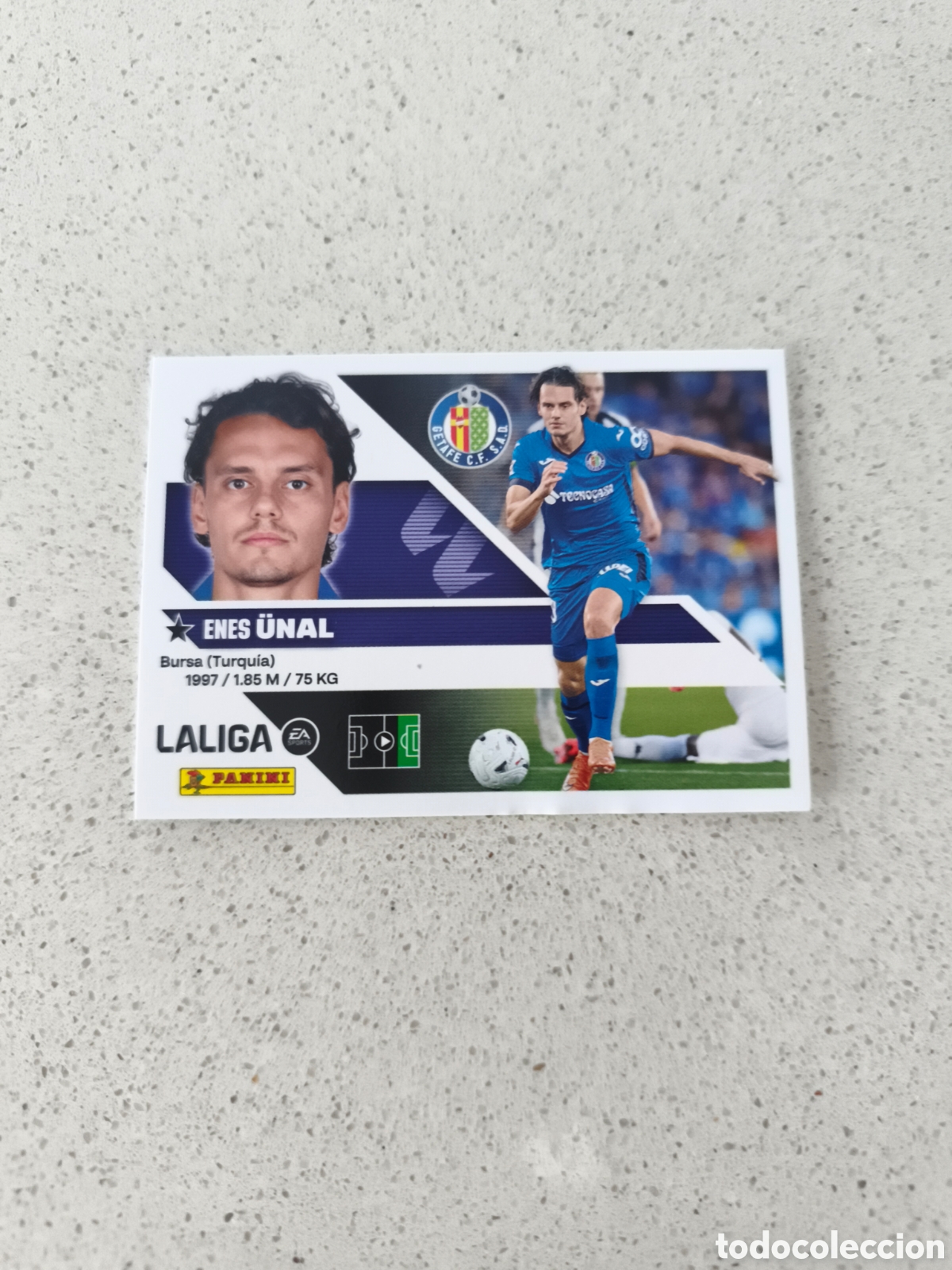 Cromos de f&uacute;tbol: CROMO N&Uacute;MERO 19 BIS COLOCA UNAL GETAFE. LIGA ESTE 26/27. PANINI. TERCERA EDICI&Oacute;N.