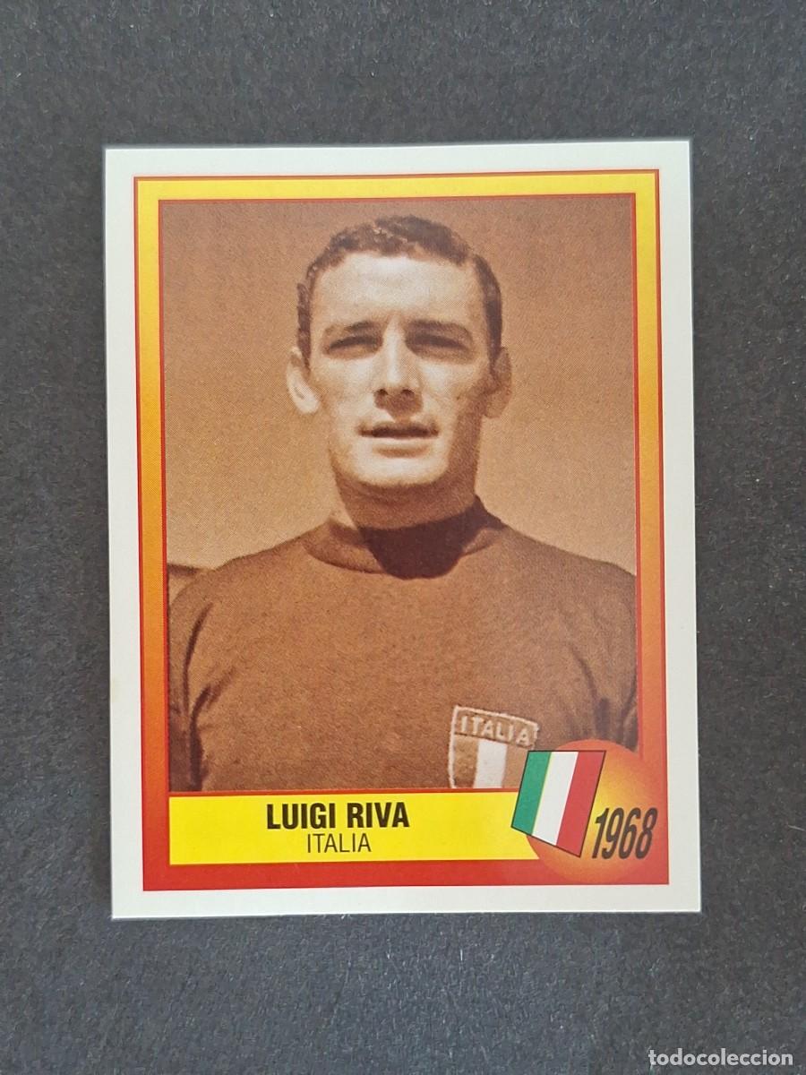 Cromos de f&uacute;tbol: L2 LUIGI RIVA SELECCION ITALIA 1968 6 EUROCOPA 1996 EURO 96 PANINI NUNCA PEGADO SIN PEGAR