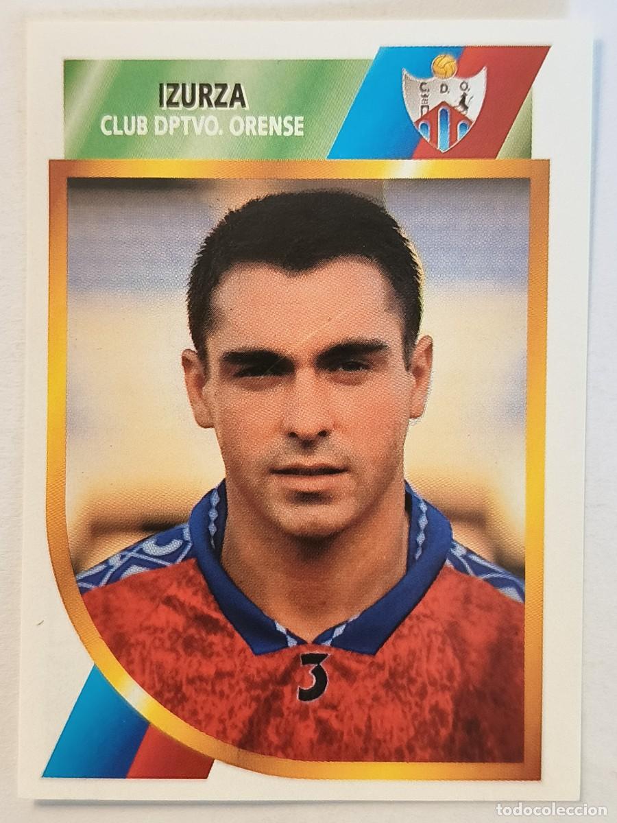 Cromos de f&uacute;tbol: #IZURZA (C.D. ORENSE) FUTBOL 2 DIVISION 94/95 ESTE