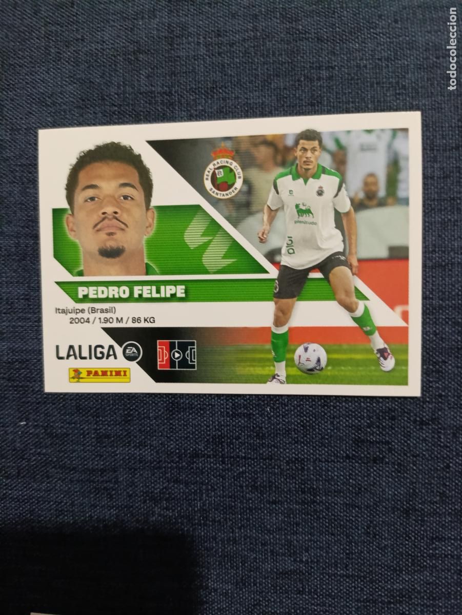 Cromos de f&uacute;tbol: LIGA ESTE 2026 2027 R RACING CLUD PEDRO FELIPE BIS N&ordm;8