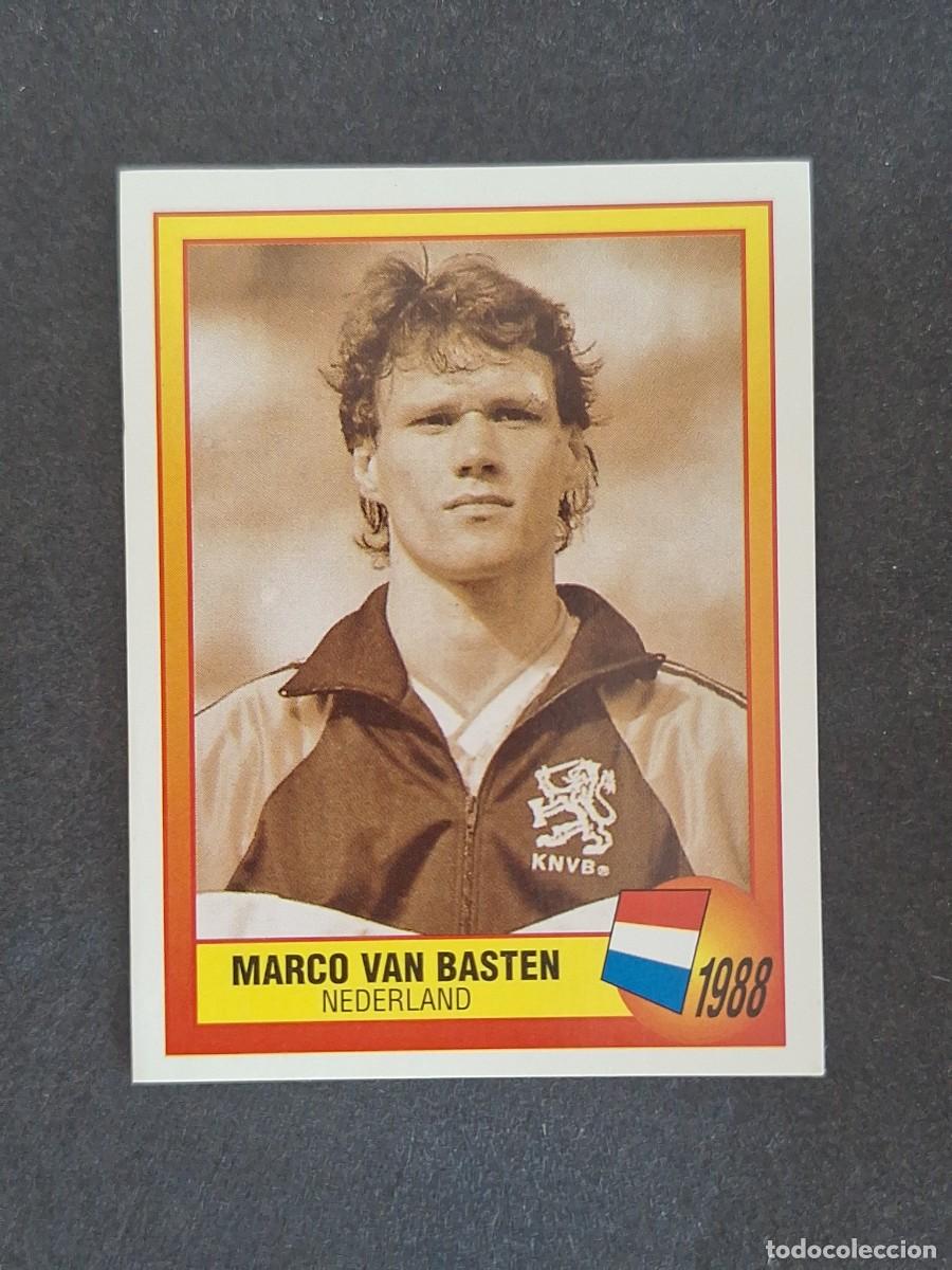 Cromos de f&uacute;tbol: L2 MARCO VAN BASTEN SELECCION HOLANDA 1988 16 EUROCOPA 1996 EURO 96 PANINI NUNCA PEGADO SIN PEGAR