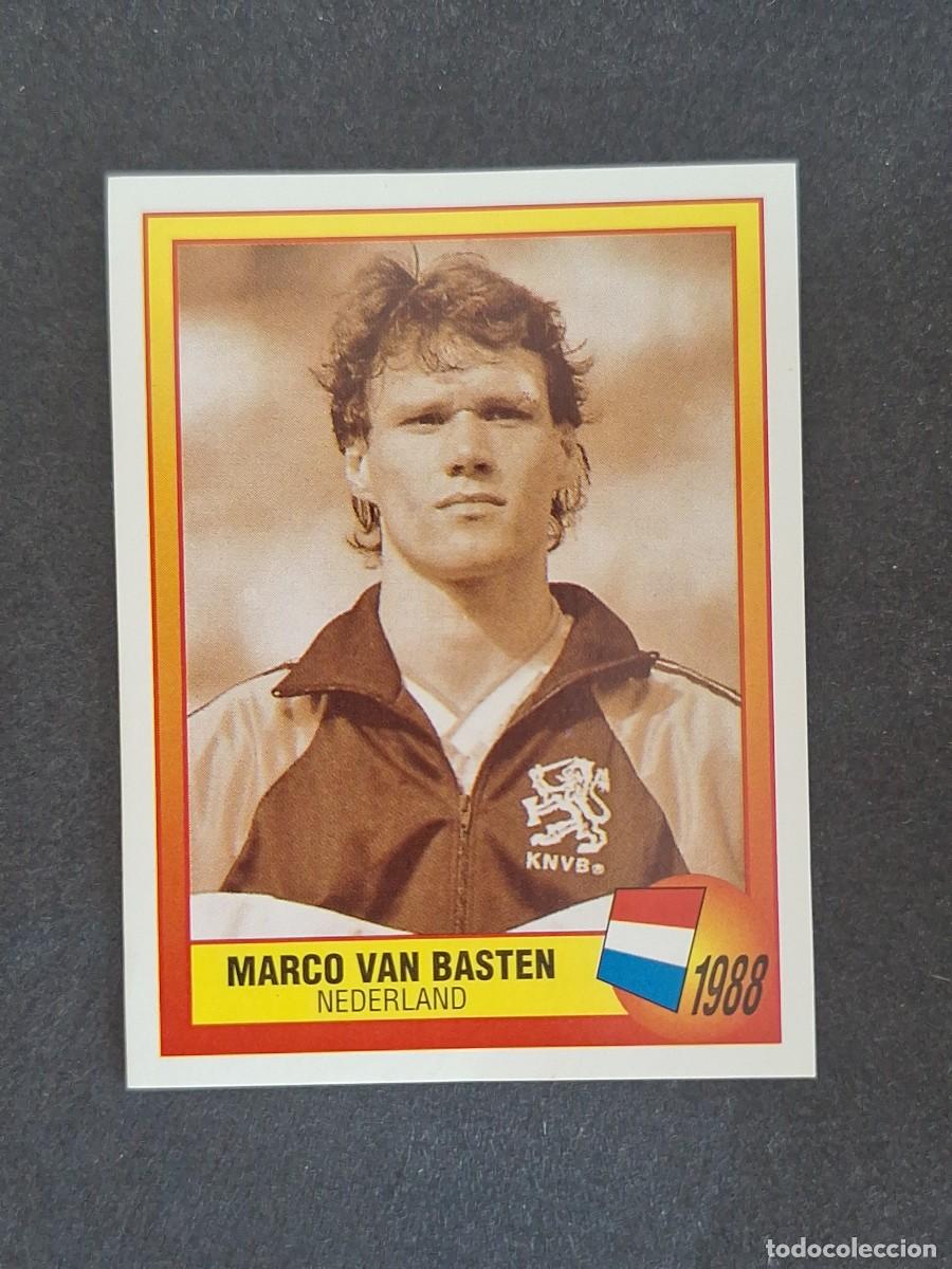 Cromos de f&uacute;tbol: L2 MARCO VAN BASTEN SELECCION HOLANDA 1988 16 EUROCOPA 1996 EURO 96 PANINI NUNCA PEGADO SIN PEGAR