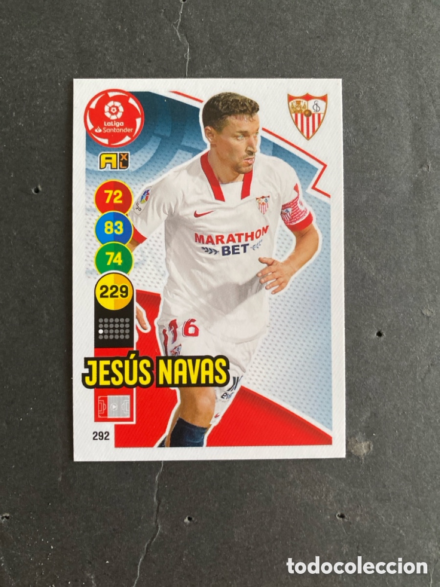 Cromos de f&uacute;tbol: Cromo Adrenalyn liga 20/21 Sevilla N* 292