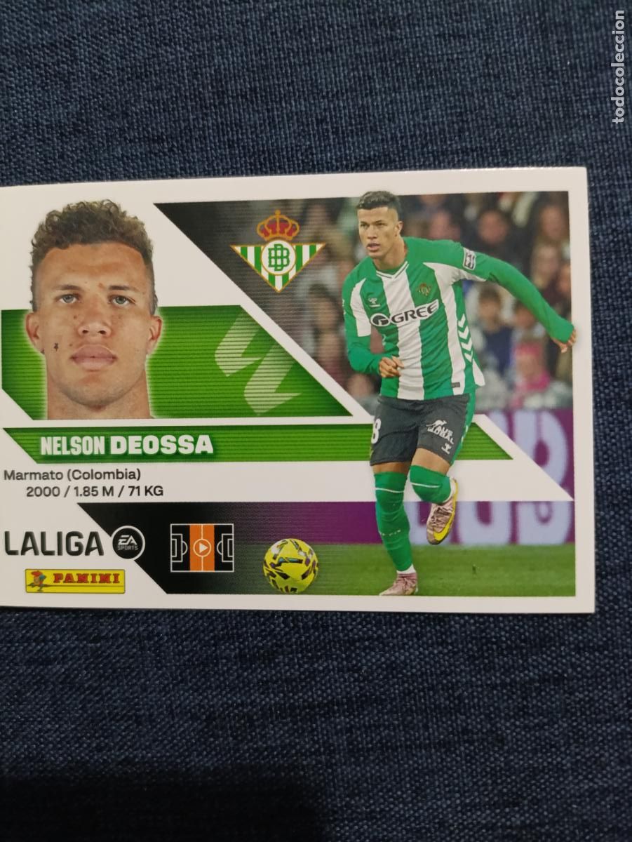 Cromos de f&uacute;tbol: LIGA ESTE 2026 2027 REAL BETIS DEOSSA BIS N&ordm;11