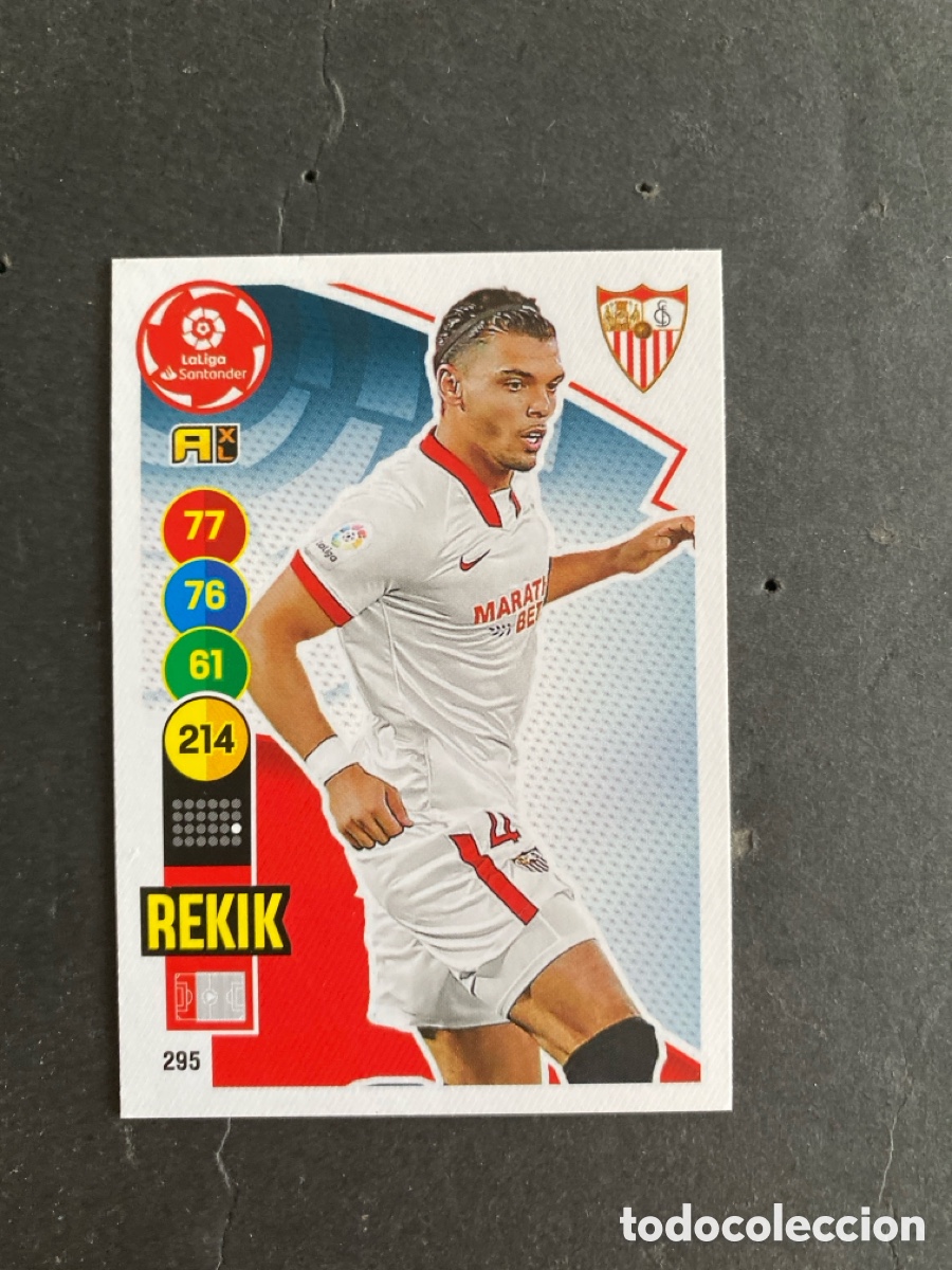 Cromos de f&uacute;tbol: Cromo Adrenalyn liga 20/21 Sevilla N* 295