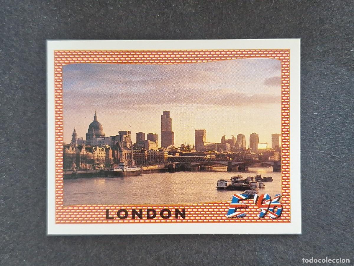 Cromos de f&uacute;tbol: L3 CIUDAD LONDRES 19 EUROCOPA 1996 EURO 96 PANINI NUNCA PEGADO SIN PEGAR