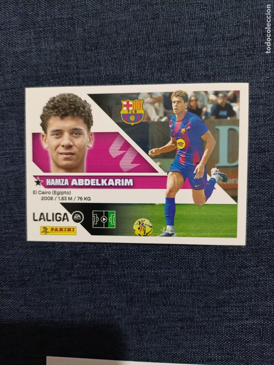 Cromos de f&uacute;tbol: LIGA ESTE 2026 2027 FC BARCELONA BIS N&ordm;18 ABDELKARIN