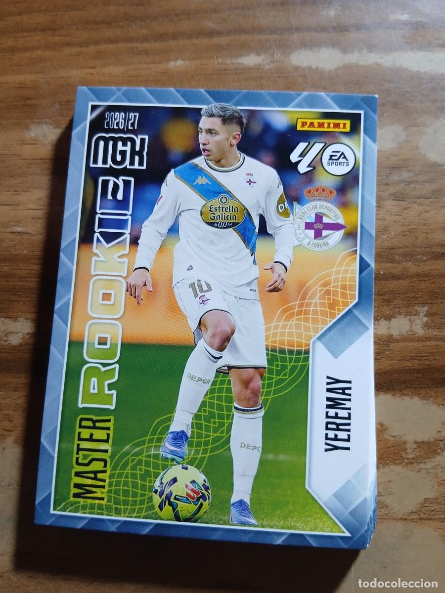 Football Stickers: CARD MEGACRACKS TEMPORADA 26/27: MASTER ROOKIE YEREMAY, N&deg; 423