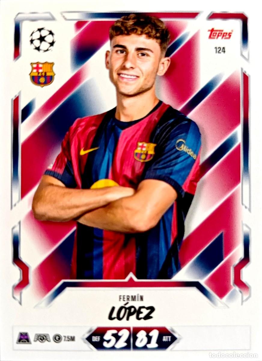 Cromos de Futebol: 124 Fermin Lopez - FC Barcelona - TOPPS Match Attax 2026 2027 26 27