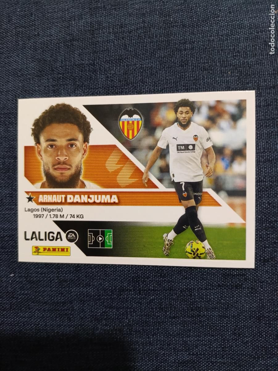 Cromos de Futebol: LIGA ESTE 2026 2027 VALENCIA CF DANJUMA BIS N&ordm;19