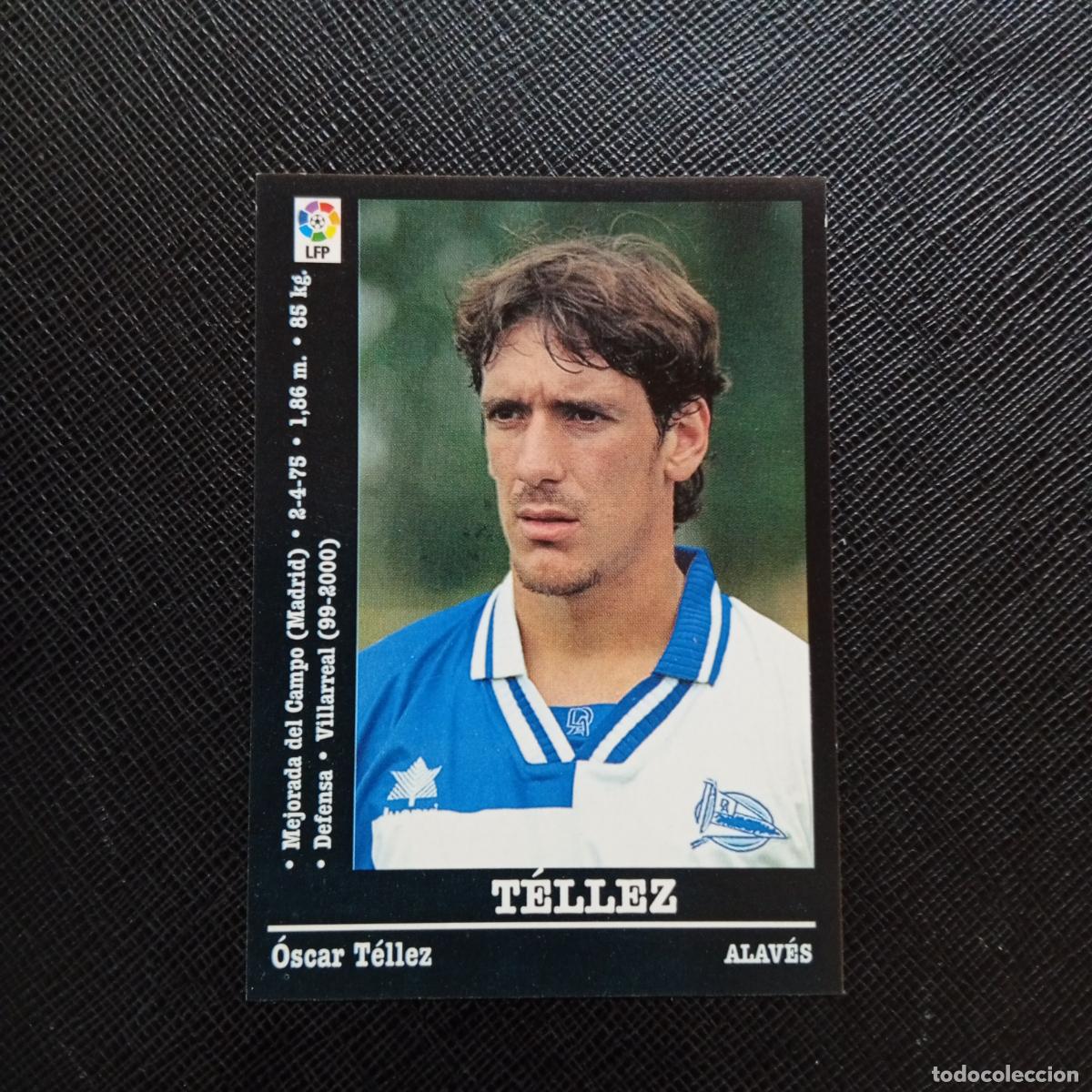 Cromos de f&uacute;tbol: 90 TELLEZ ALAVES PANINI 00 01 CROMO FUTBOL LIGA 2000 2001 - SIN PEGAR - A31 PG271