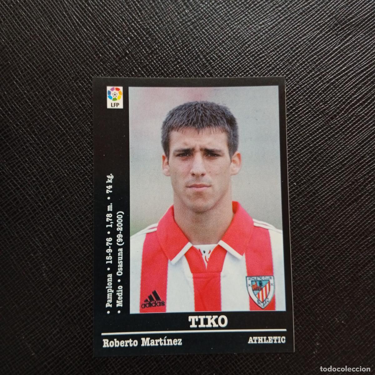 Cromos de f&uacute;tbol: 183 TIKO BILBAO PANINI 00 01 CROMO FUTBOL LIGA 2000 2001 - SIN PEGAR - A31 PG271