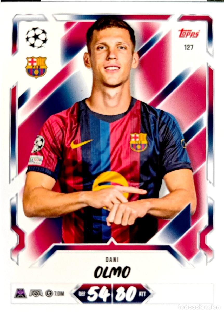 Cromos de f&uacute;tbol: 127 Dani Olmo - FC Barcelona - TOPPS Match Attax 2026 2027 26 27