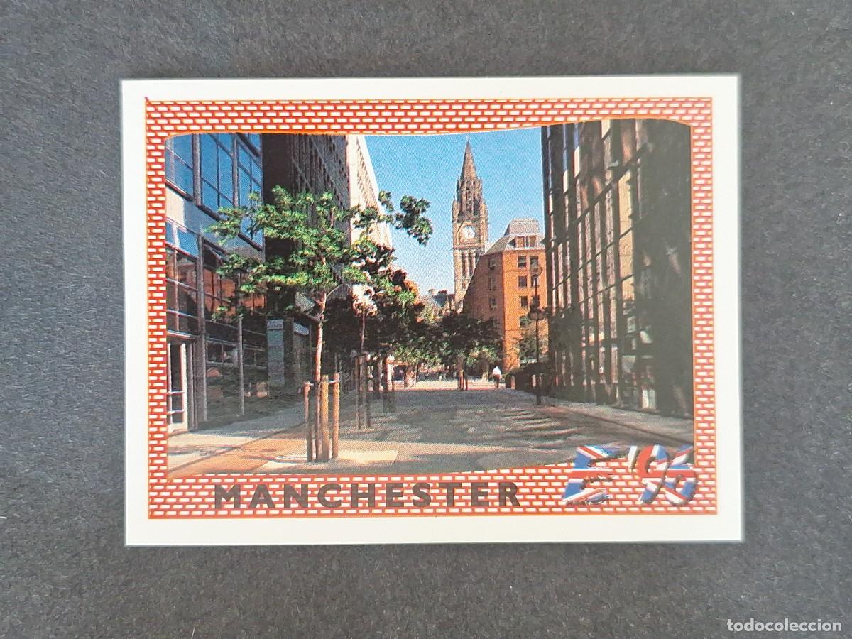 Cromos de f&uacute;tbol: L2 CIUDAD MANCHESTER 27 EUROCOPA 1996 EURO 96 PANINI NUNCA PEGADO SIN PEGAR