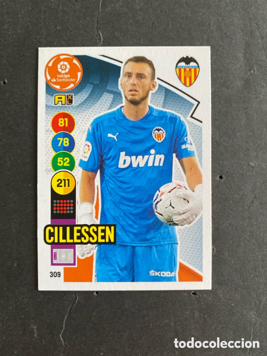 Cromos de f&uacute;tbol: Cromo Adrenalyn liga 20/21 Valencia N* 309