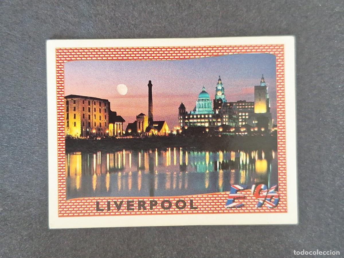 Cromos de f&uacute;tbol: L2 CIUDAD LIVERPOOL 29 EUROCOPA 1996 EURO 96 PANINI NUNCA PEGADO SIN PEGAR