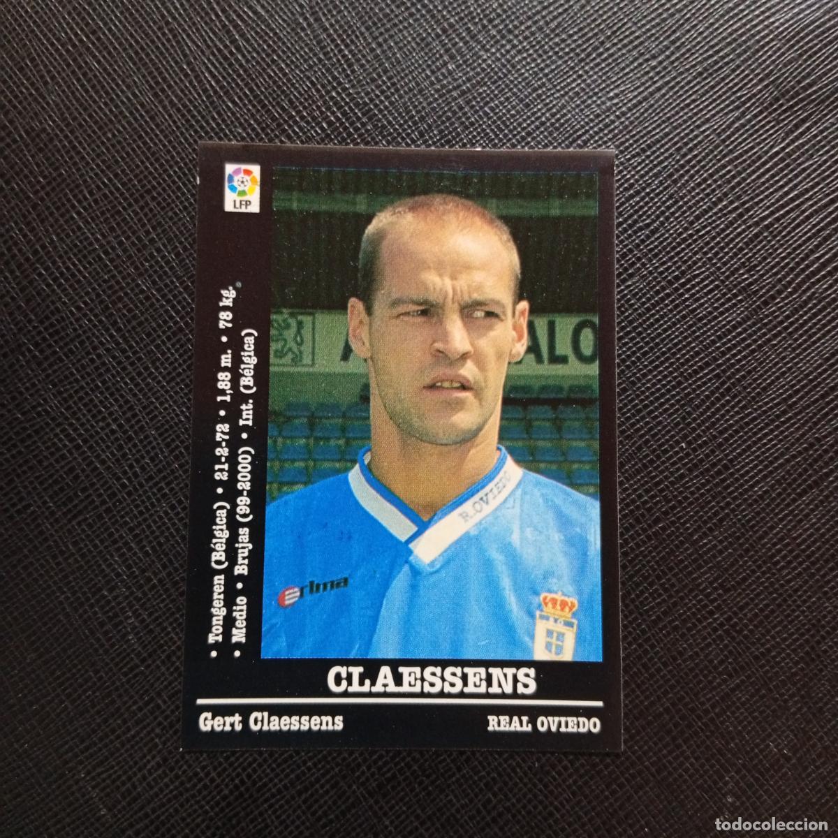 Cromos de Futebol: 267A 267 CLAESSENS OVIEDO PANINI 00 01 CROMO FUTBOL LIGA 2000 2001 - SIN PEGAR - A31 PG280