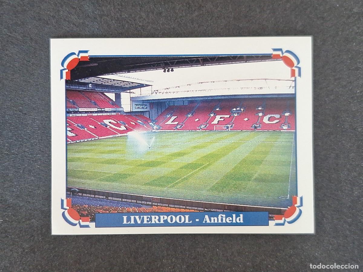 Cromos de Futebol: L3 CIUDAD LIVERPOOL ESTADIO ANFIELD 30 EUROCOPA 1996 EURO 96 PANINI NUNCA PEGADO SIN PEGAR