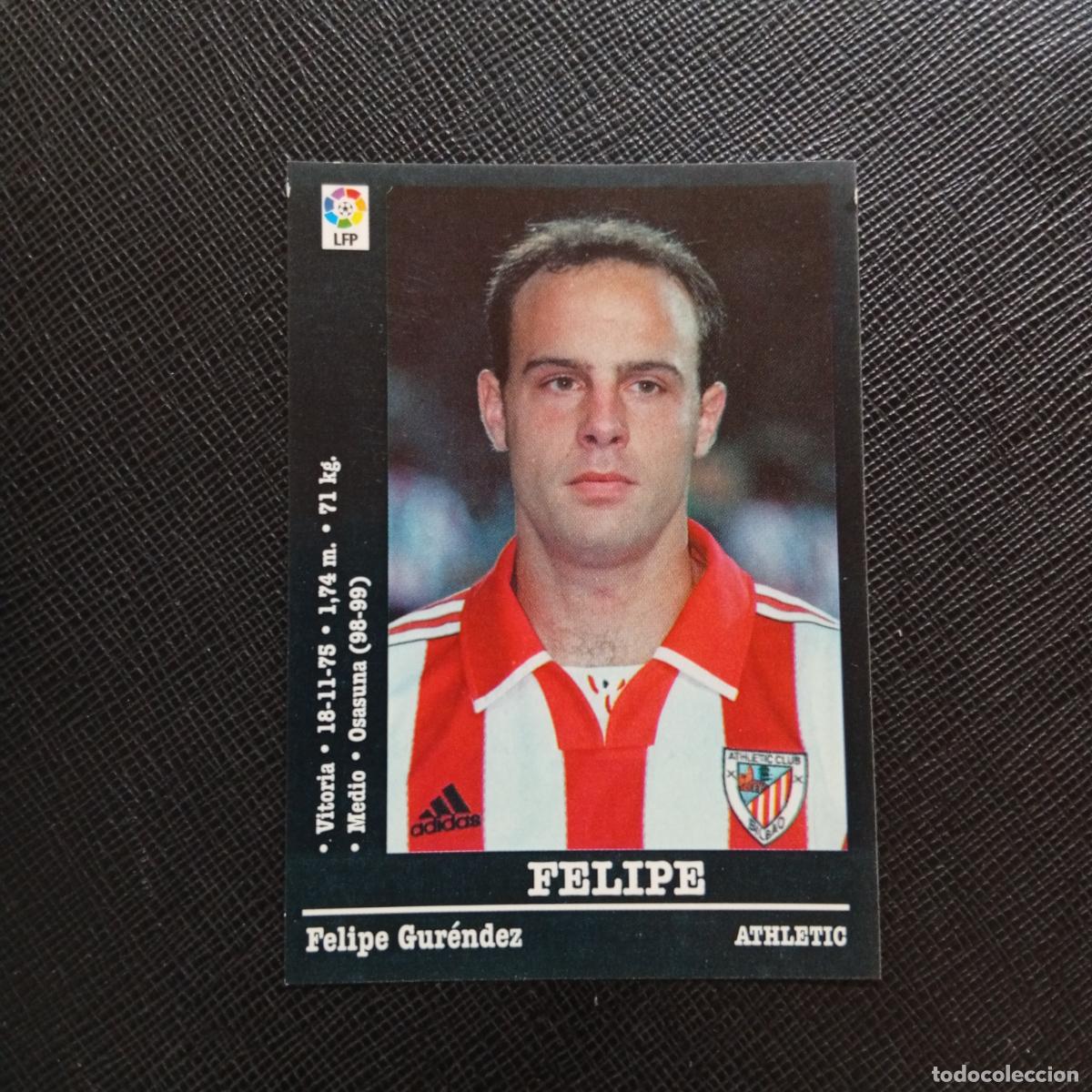 Cromos de Futebol: 178 FELIPE BILBAO PANINI 00 01 CROMO FUTBOL LIGA 2000 2001 - SIN PEGAR - A31 PG280