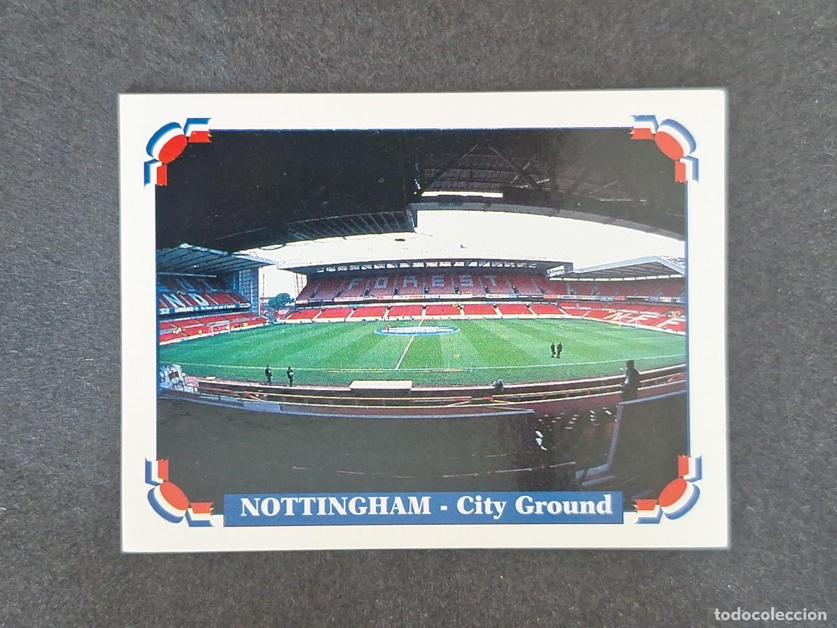 Cromos de Futebol: L3 CIUDAD NOTTINGHAM ESTADIO CITY GROUND 34 EUROCOPA 1996 EURO 96 PANINI NUNCA PEGADO SIN PEGAR