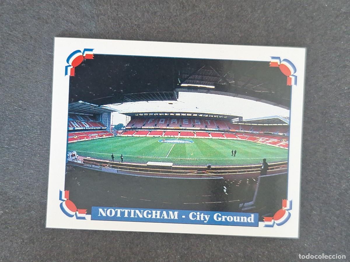 Cromos de Futebol: L3 CIUDAD NOTTINGHAM ESTADIO CITY GROUND 34 EUROCOPA 1996 EURO 96 PANINI NUNCA PEGADO SIN PEGAR