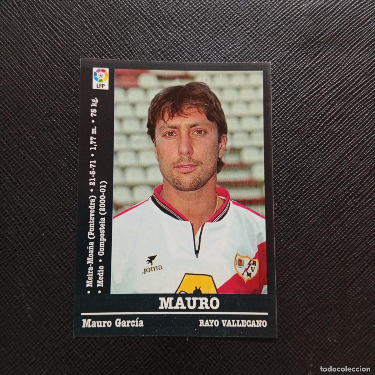 Cromos de f&uacute;tbol: MAURO RAYO VALLECANO PANINI 00 01 CROMO FUTBOL LIGA 2000 2001 - SIN PEGAR - A31 PG289 FICHAJE