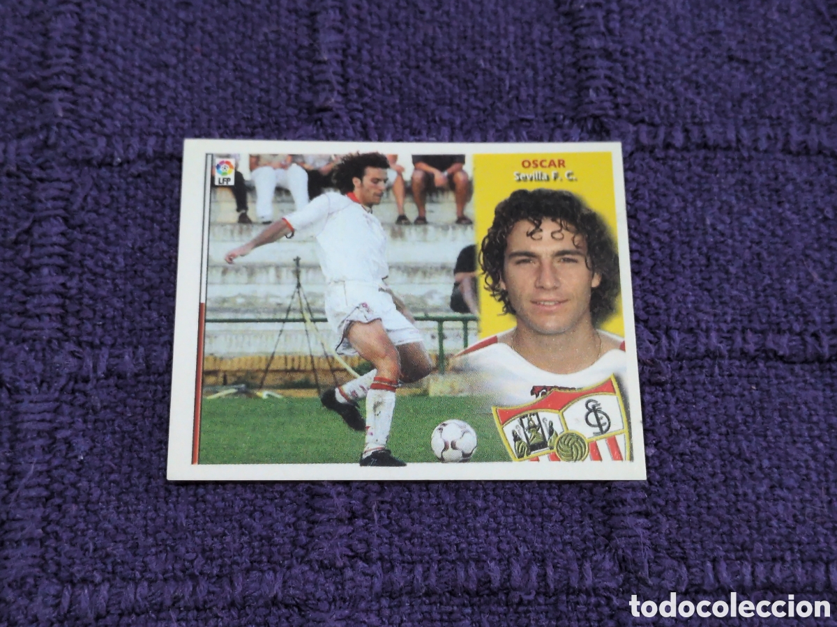 Fu&szlig;ball-Sticker: OSCAR SEVILLA COLOCA LIGA ESTE 2002/03 02 03 NUNCA PEGADO SIN PEGAR